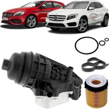 Imagem de Suporte Filtro De Óleo Resfriador Mercedes A200 B200 Gla200 - Ymax