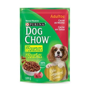 Imagem de Sachê Dog Chow Raças Pequenas Carne E Arroz 100G - Purina