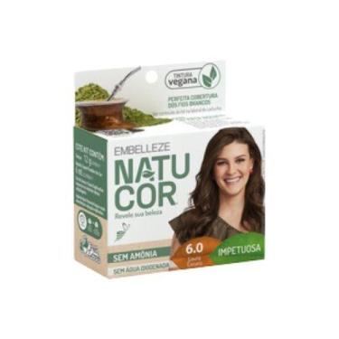 Imagem de Embelleze tintura natucor sem amonia 6.0 louro escuro