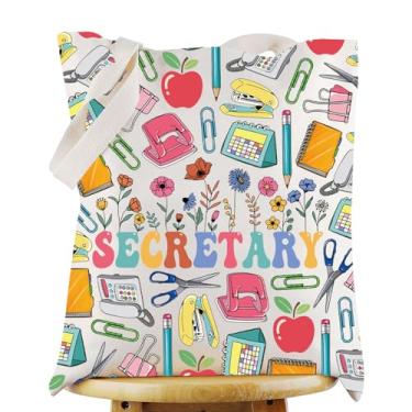 Imagem de G2TUP Bolsa de Valorização Secretária Admin Assistant Gift Secretary Thank You Shoulder Bag Secretary Merch (Secretary TG)