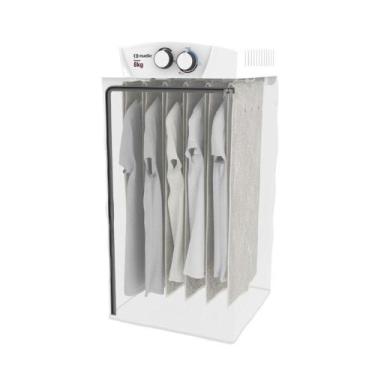 Imagem de Secadora De Roupas Solaris Branca 8kg Com Timer Ar Quente E Frio 220V 