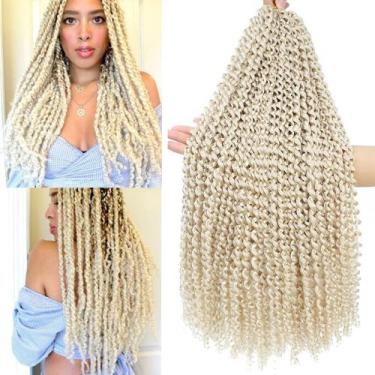 Imagem de Passion Twist Hair Alrence Blonde 24 polegadas, 8 pacotes para mulhere