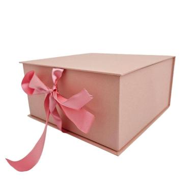 Imagem de Caixa De Presente 20X20X8 Livro Convite Padrinhos 15 Anos