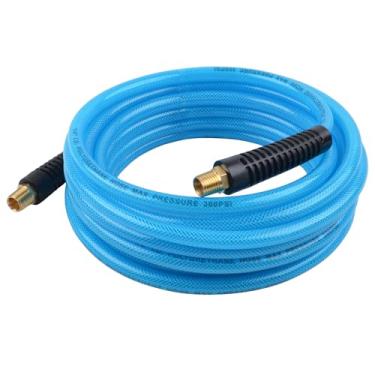 Imagem de CRAFTSMAN Mangueira de ar de poliuretano de 1/10.2 cm x 7.6 m, leve, resistente a dobras, 300 psi, flexível