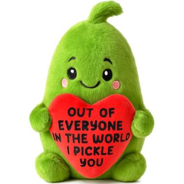 Imagem de Anniversary Birthday Gifts for Women Men Christmas Boyfriend Girlfriend GF Wife Husband Couples Valentines Funny Gift for Her Him, Pickle with Heart To My Love Fathers Mothers Day I Love You Gifts