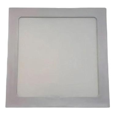 Imagem de Painel Led 15,4x15,4 Quadrado Branco Embutir 18w 3000k Foxlux