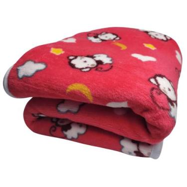 Imagem de Manta Cobertor Bebe Infantil Microfibra Antialérgico Algodão - Koala B