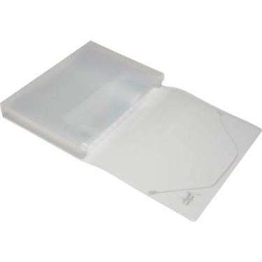 Imagem de Pasta Sanfonada Plastica A4 12 Divisoes Cristal (7896644704779) - Poli