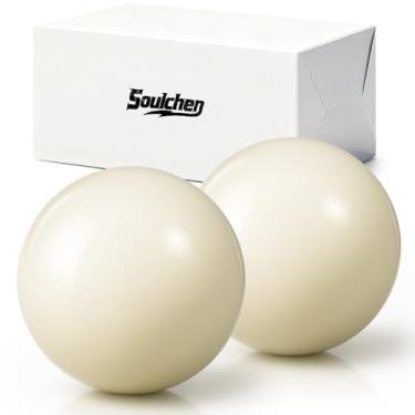 Imagem de Soulchen 2 bolas grandes de 6 cm para mesa de bilhar