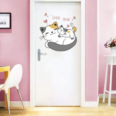 Imagem de Adesivo Para Porta I Love You