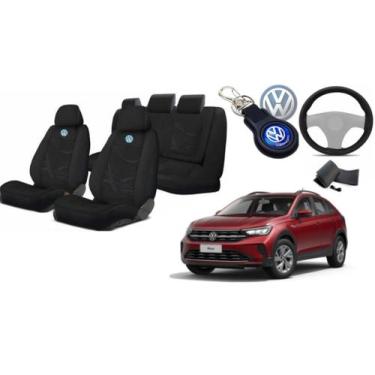 Imagem de Elegância Volkswagen: Capas de Tecido para Bancos Nivus 2019-2023 + Vo