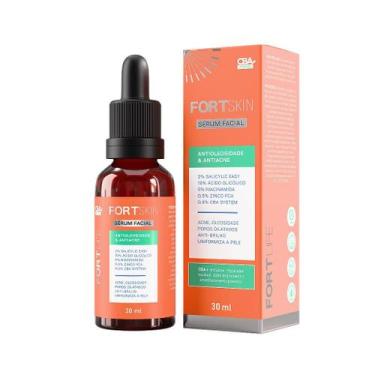 Imagem de Sérum Facial Antioleosidade e Antiacne FortSkin 30ml - Controle da Ole