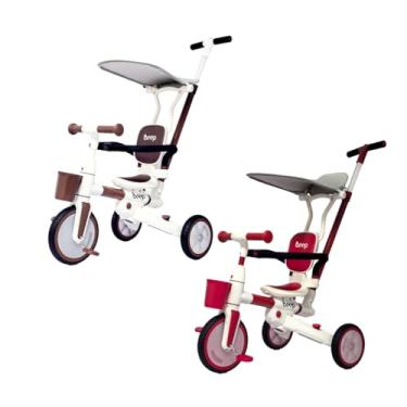 Imagem de Triciclo Bicicleta Equilíbrio Sem Pedal 4 em1 Beep Maxi Toys (Vermelho)