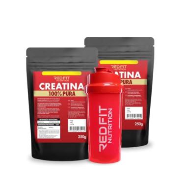 Imagem de Kit Creatina Monohidratada 500g - 100% Pura Importada - Red Fit Nutrition
