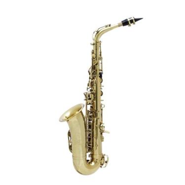 Imagem de Saxofone Alto Mib Dourado HALK
