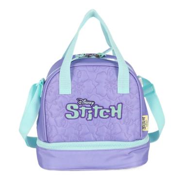 Imagem de Lancheira Escolar Stitch Disney Dupla Térmica Meninas