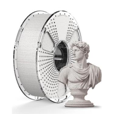 Imagem de Impressora 3D Filamento SUNLU High Speed Marble PLA 1kg Brown