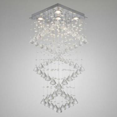 Imagem de Lustre Para Sala, Quarto, Cozinha, Sala De Jantar,base 30x30 - Lustres