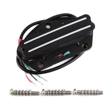 Imagem de FLEOR Captador Alnico 5 Tele Hot Rail Humbucker Bridge Pickup 6-7K Fit Fender Tele Guitar Part