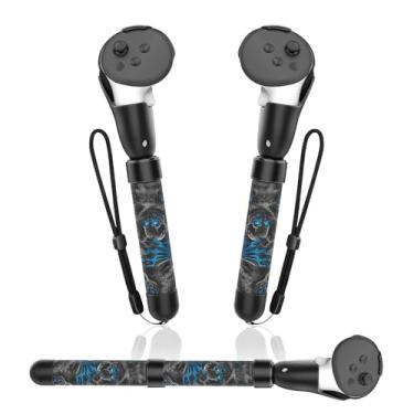 Imagem de VR Handle Attachment for Meta Quest, Extension Controller Accesories, Virtual Reality Headset (Phantom, Quest 3/3S)