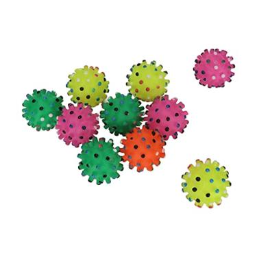 Imagem de YOUTHINK Brinquedos para Mastigar para Cães, Bolas de Vinil Macio para Mastigar, Brinquedos Interativos para Cães Pequenos e Filhotes, Ideais para Cuidados Dentários e Brincadeiras