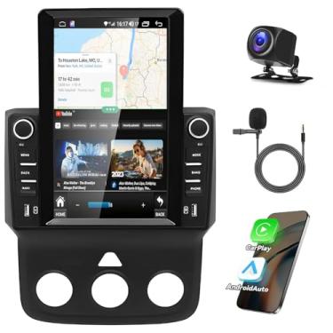 Imagem de Estéreo automotivo Android 13 9,7 compatível com Dodge para Ram 1500, 2500, 3500, 4500, 5500, 2013-2019, receptor de rádio veicular com tela sensível ao toque com WiFi Am/Fm [2 + 32 G]