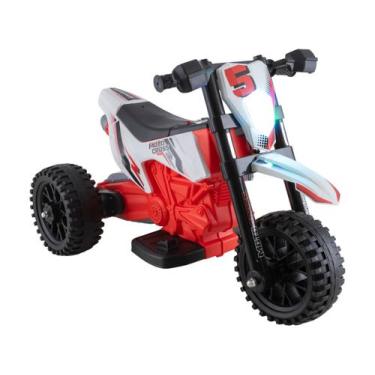Imagem de Moto Elétrica Infantil 6V Moto Cross - Bandeirante