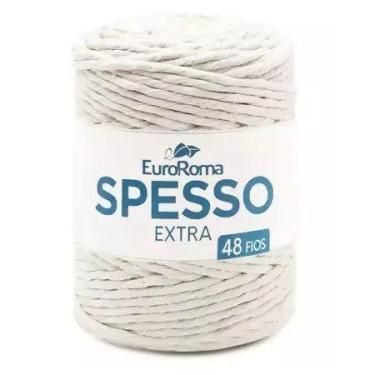 Imagem de Barbante Spesso 1 KG 4x48 Fios Cor 100 Cru EuroRoma - no-brand