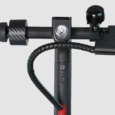 Imagem de 1 peça de bobinas de rolo, protetor de cabo de mangueira, linha de freio, espiral, envoltório de mangueira, capa de freio de rolo, protetor de cabo de scooter