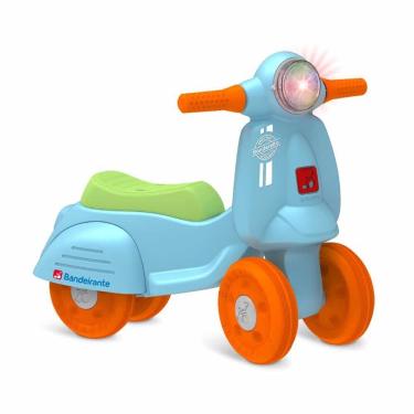 Imagem de Bicicleta Infantil de Equilíbrio - Baby Bike Banderetta Azul - Bandeirante