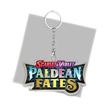 Imagem de Chaveiro Acrílico Com Logo Do Pokémon Scarlet E Violet, Pingente De Ca