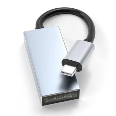 Imagem de Cyberguys! Adaptador USB C para DisplayPort 4K a 60Hz, porta de exibição para conversor USB C, conector banhado a ouro, Plug & Play, compatível com MacBook Pro, iPad Pro, Dell XPS, HP Spectre