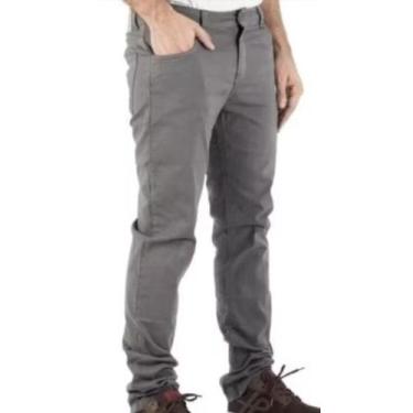 Imagem de Calça Sarja Sport Fino Masculino - Loja do PERUANO, Cinza
