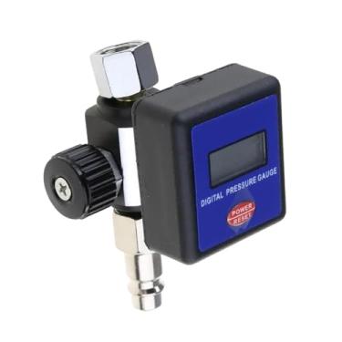 Imagem de oshhni Regulador de pressão de ar para pulverizador de tinta, medidor de pressão de ar, fácil instalação, profissional, ao desgaste, rosca de