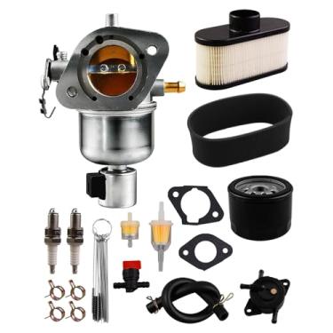 Imagem de Carburador adequado para trator de grama John Deere Z530M Z530R Z540M Z540R Z730M ZTrak, cortador de grama com filtro de ar, kit de ajuste de bomba de combustível