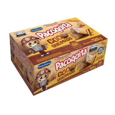 Imagem de Paçoquita Santa Helena Sabor Coco Queimado 120g