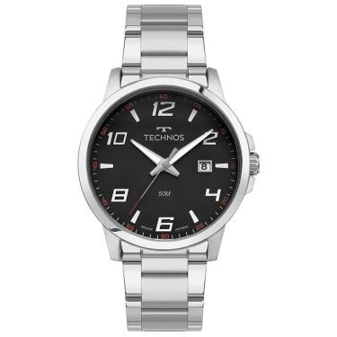 Imagem de Relógio Technos Masculino Racer Prata - 2315lat-1p Relógio Technos Masculino Racer Basico Prata - 2315lat-1p