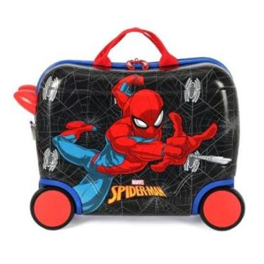 Imagem de Mala De Viagem Carrinho Infantil Homem Aranha Spider Man-Unissex