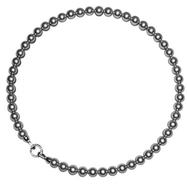 Imagem de Colares femininos de pérola cinza exclusivos, design inspirado no Taitian, comprimento ajustável de 45,7 cm com fecho de prata, colar leve e chique