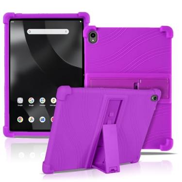 Imagem de Capa para tablet Walmart Onn 27.9 cm Pro (modelo 2024), capa de proteção para tablet NOUKAJU Tablet, suporte ajustável, silicone macio, capa de proteção de silicone para tablet Onn 11'' Pro 2024 novo