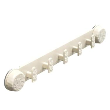 Imagem de Cabide de toalha,Toalheiro | Suporte para bolsa com ventosa giratória com 5 ganchos - Gancho de toalha, organizador de chapéu para banheiro, cozinha, quarto