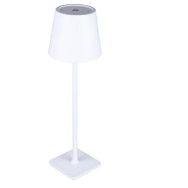 Imagem de Luminária De Mesa Cabeceira Touch 3 Tons De Luz Usb Tipo C