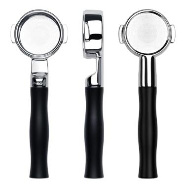 Imagem de Normcore Filtro portátil plano sem fundo E61 de 58 mm com cesta de alta extração integrada para Lelit, ECM, Rocket, Sanremo, Synesso, serve para máquinas de café expresso E61 Group Heads, 22 g