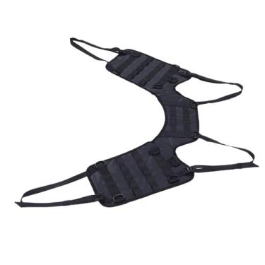 Imagem de Fockety Alforjes para motocicleta, base de montagem resistente para protetor motor, compatível com a maioria dos quadros motocicletas, alforje universal de poliéster alta resistência