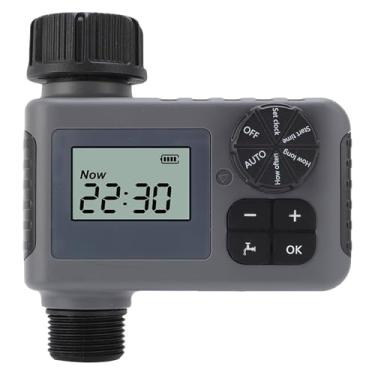 Imagem de LiebeWH Temporizador de água Programável, Controlador de Aspersão ABS à Prova d'água para Irrigação Manual e Programada de Gramados e Jardins
