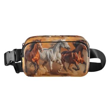 Imagem de CEBUGI Pochetes de caminhada para homens e mulheres, pochetes modernas resistentes à água com cinto ajustável para treino, viagem, corrida