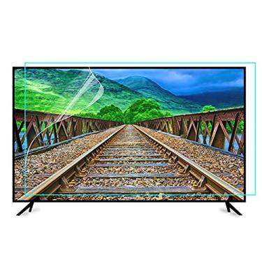 Imagem de uhyOHF Protetor de tela de TV anti-radiação, fosco antirreflexo/luz azul/filtro de poeira, filtragem reduz a fadiga ocular do computador, 147.3 cm 1269 * 721 (55