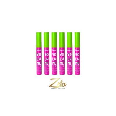 Imagem de Kit 06 Máscara de Cílios Volume Intenso Nylon 6ml - Dapop