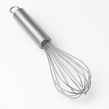 Imagem de Bate Clara Fouet em Aço Inox 25cm – Leve, Resistente, Ideal para Ovos, Massas Leves e Cremes