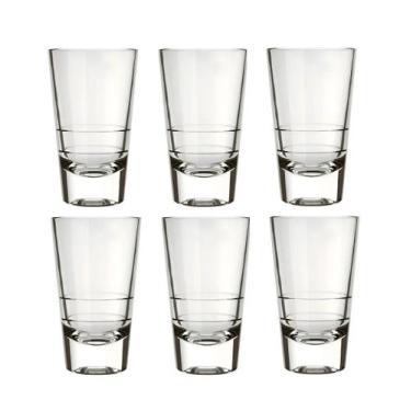 Imagem de Jogo 6 Copos Dose 100ml Caninha Adega Bar Restaurante Nadir - Nadir Fi